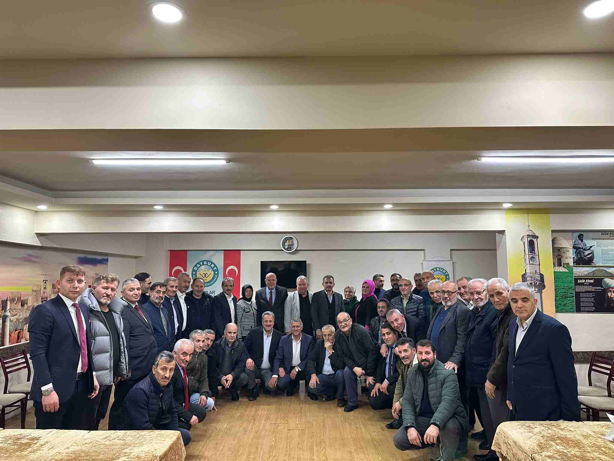 Pekmezci, Bayburt Kültür ve Yardım Derneği'ni ziyaret etti