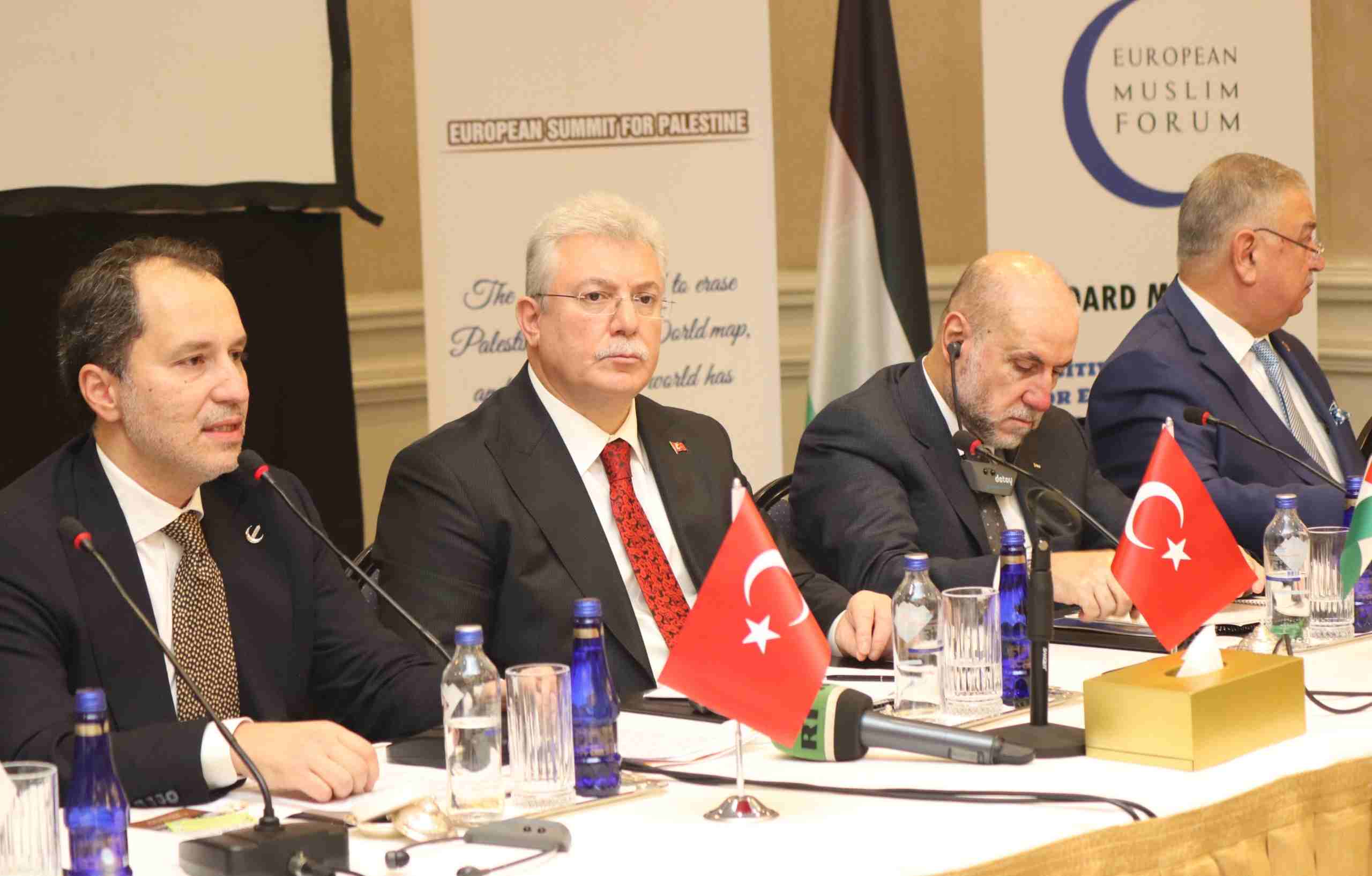 İstanbul’da 'Filistin için Avrupa Zirvesi' programı düzenleniyor