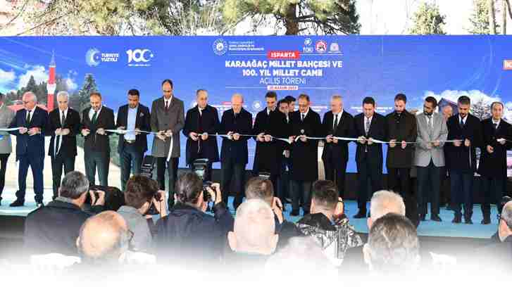 BAKAN ÖZHASEKİ ISPARTA'DA AÇILIŞLARA KATILDI