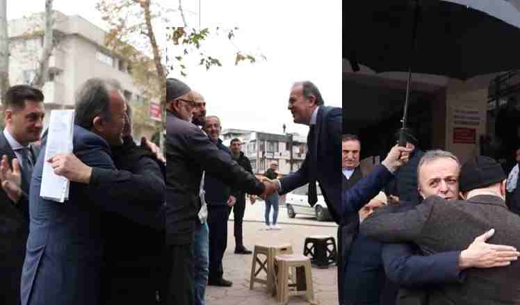 Sakarya'da A. Adayı Duran sahada; "Çağın getirdiği yenilikleri uygulamak istiyoruz"