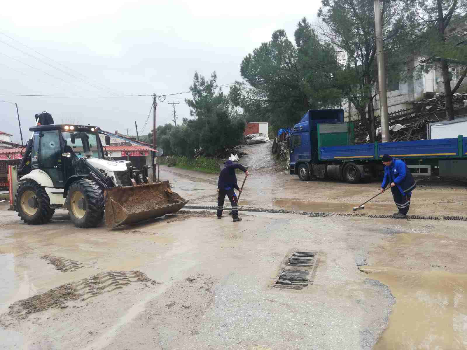 Muğla'da olumsuz hava koşulları için 39 noktaya ekip