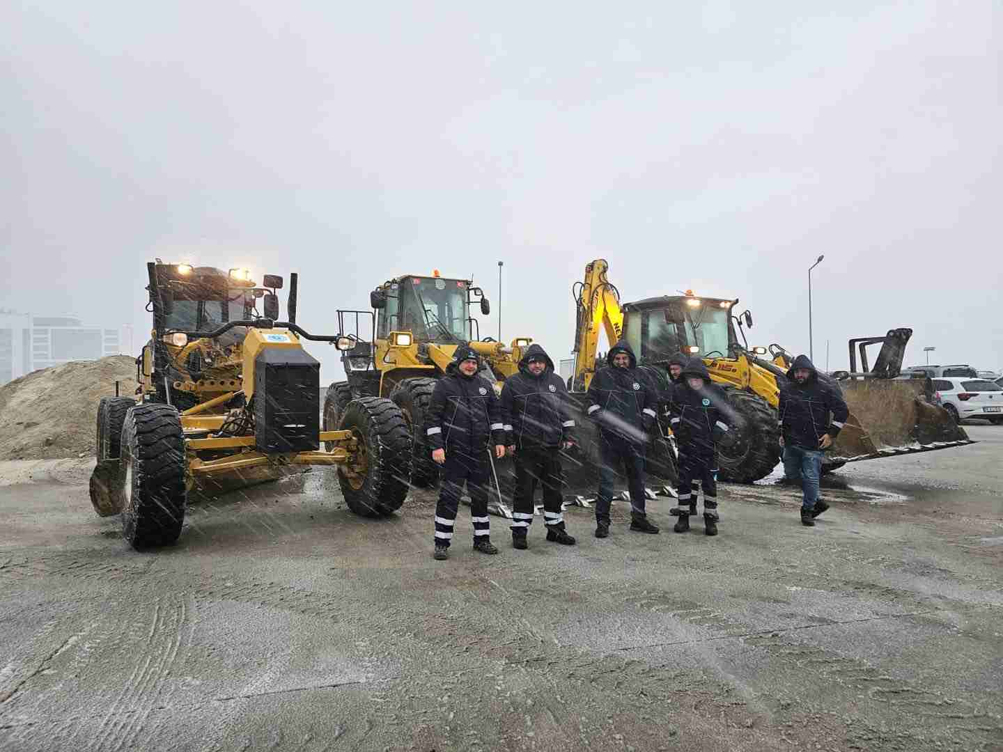Tekirdağ'da kar yağışına karşı önlemler alındı