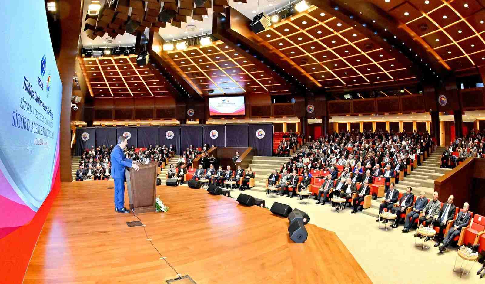 Sigorta Acenteleri Kurultayı Ankara'da gerçekleştirildi