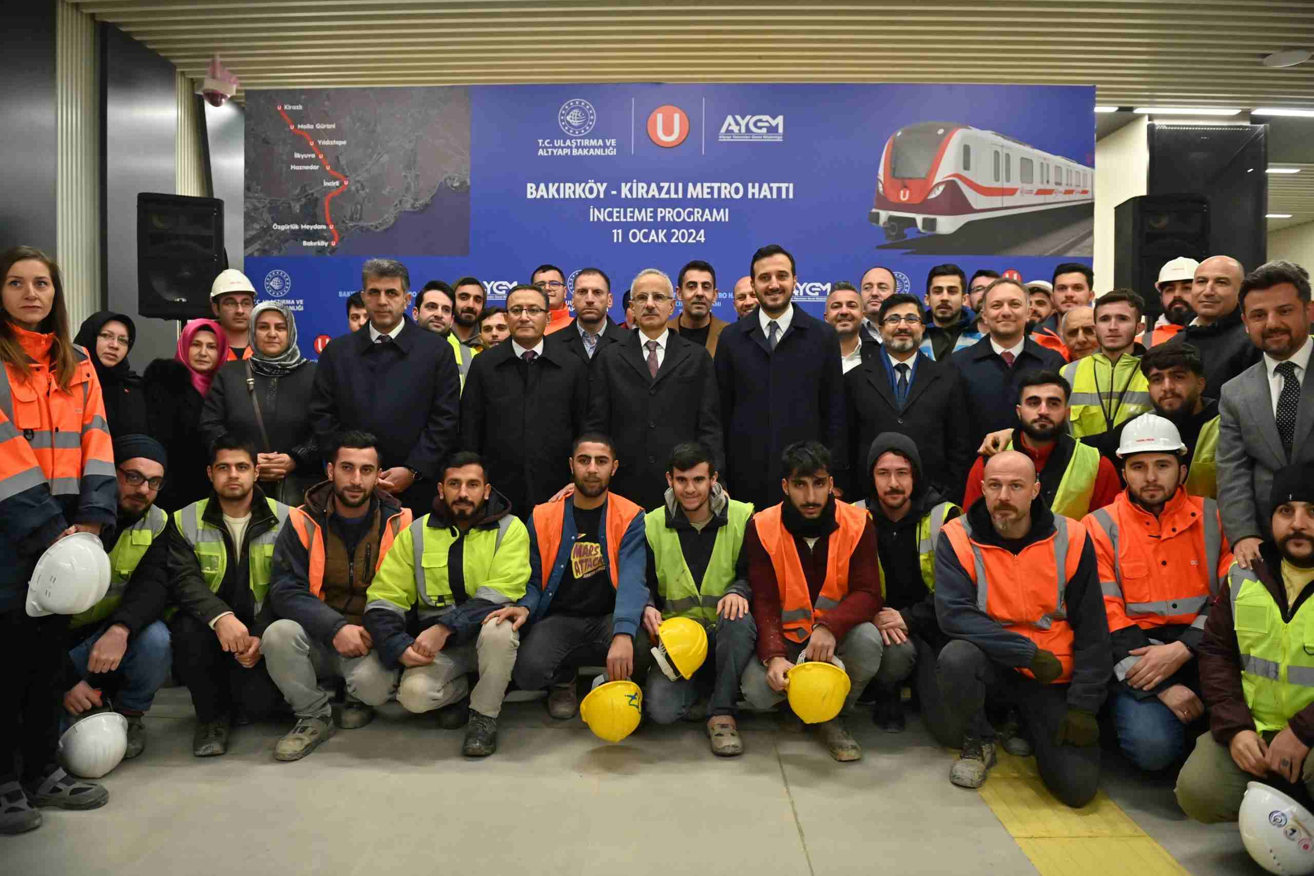 Uraloğlu: Bakırköy-Kirazlı metro hattı şubat sonunda hizmete açılacak