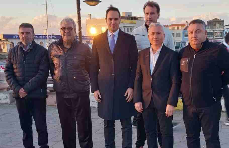 Cenk Küpeli, Genel Başkan adaylığı için Çanakkale'ye geldi