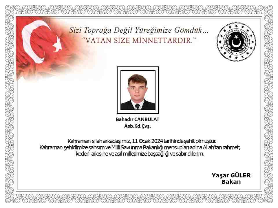 Denizkurdu Tatbikatı dalışında rahatsızlandı; şehit düştü