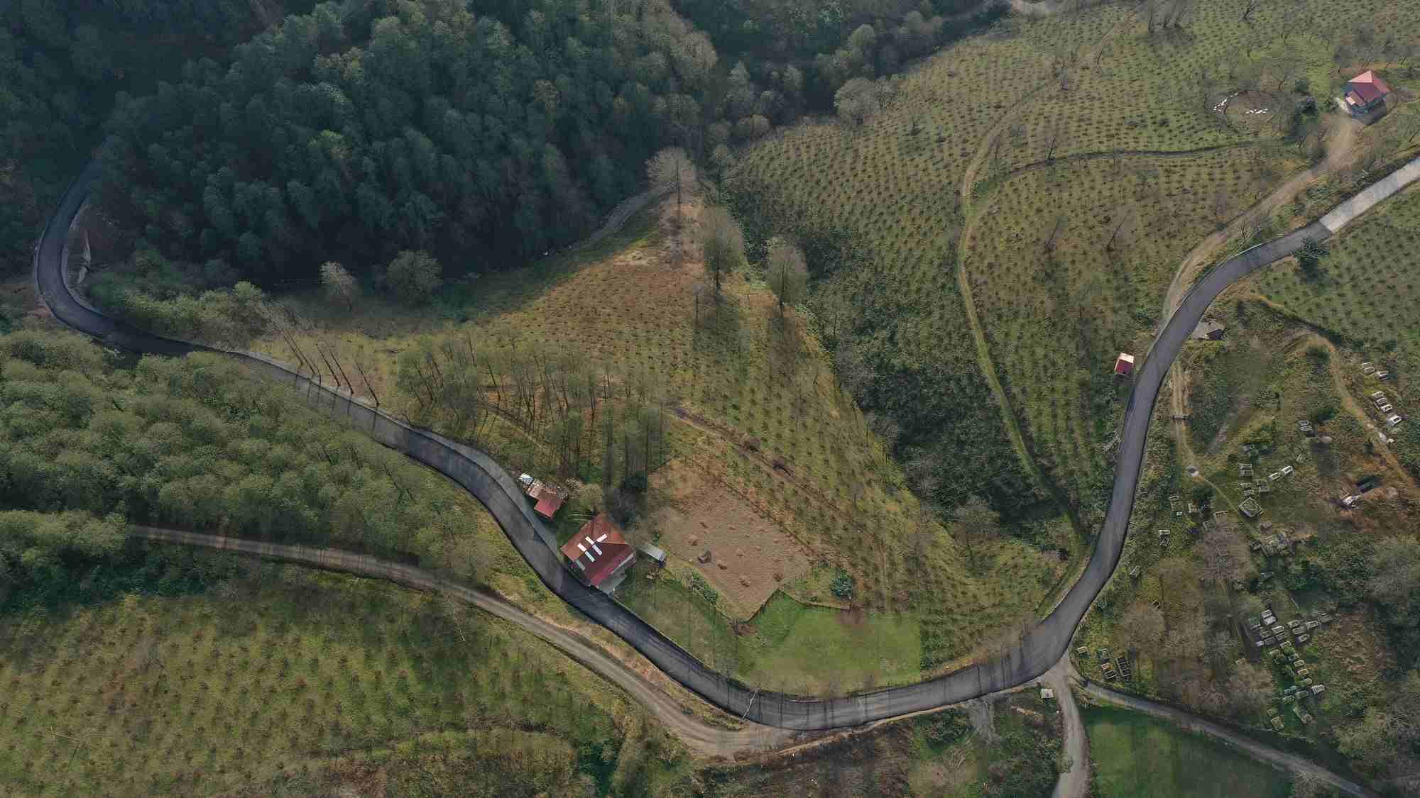 Ordu Gürgentepe'de sıcak asfalt