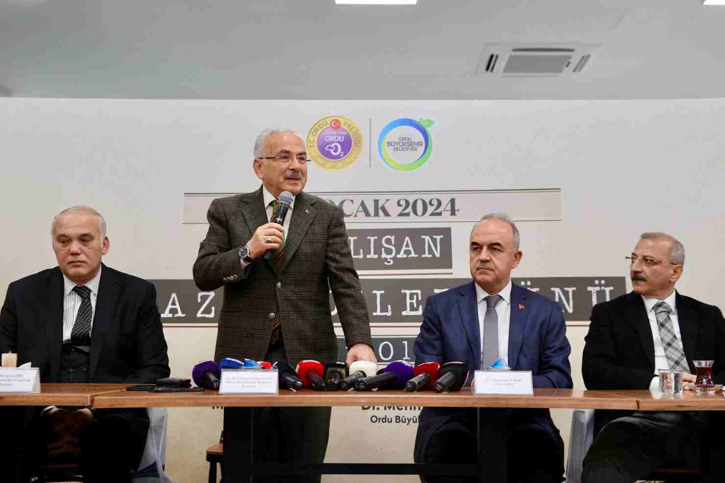 Ordu'da '10 Ocak Çalışan Gazeteciler Günü' kutlandı