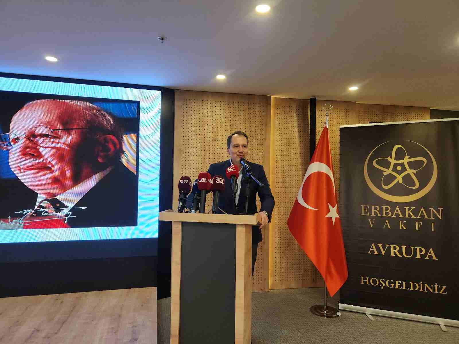Avrupa Erbakan Vakfı İstanbul'da buluştu