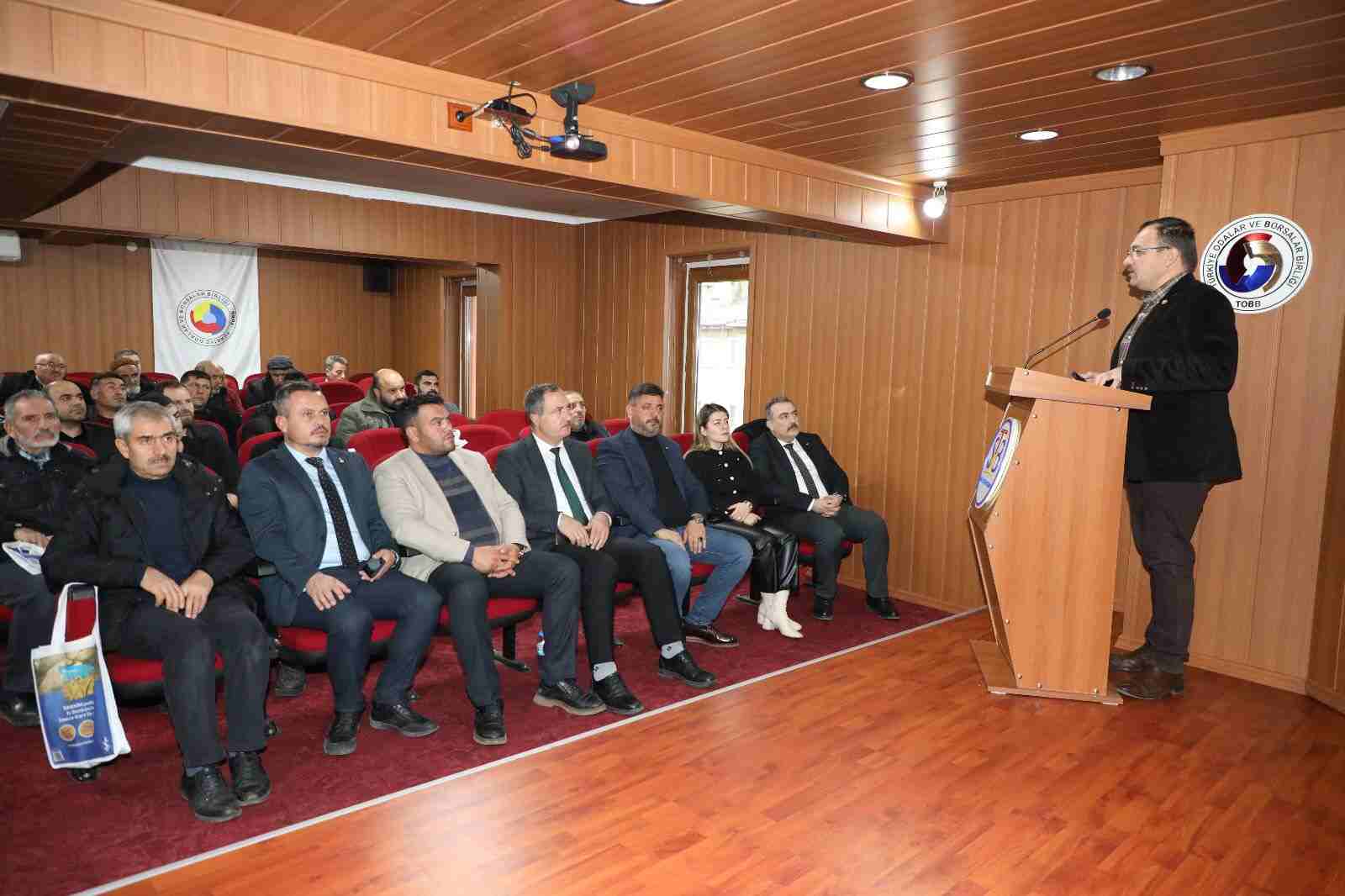 Sivas Ticaret Borsası'nda “Kırsal Kalkınma Destekleri” eğitimi