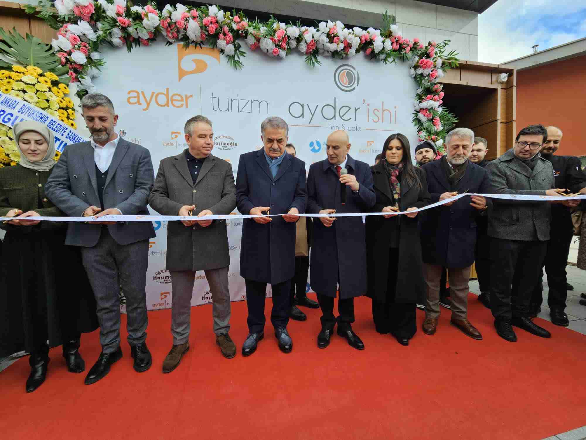 Ayder’ishi Fırın ve Cafe Ankara'da Törenle Açıldı