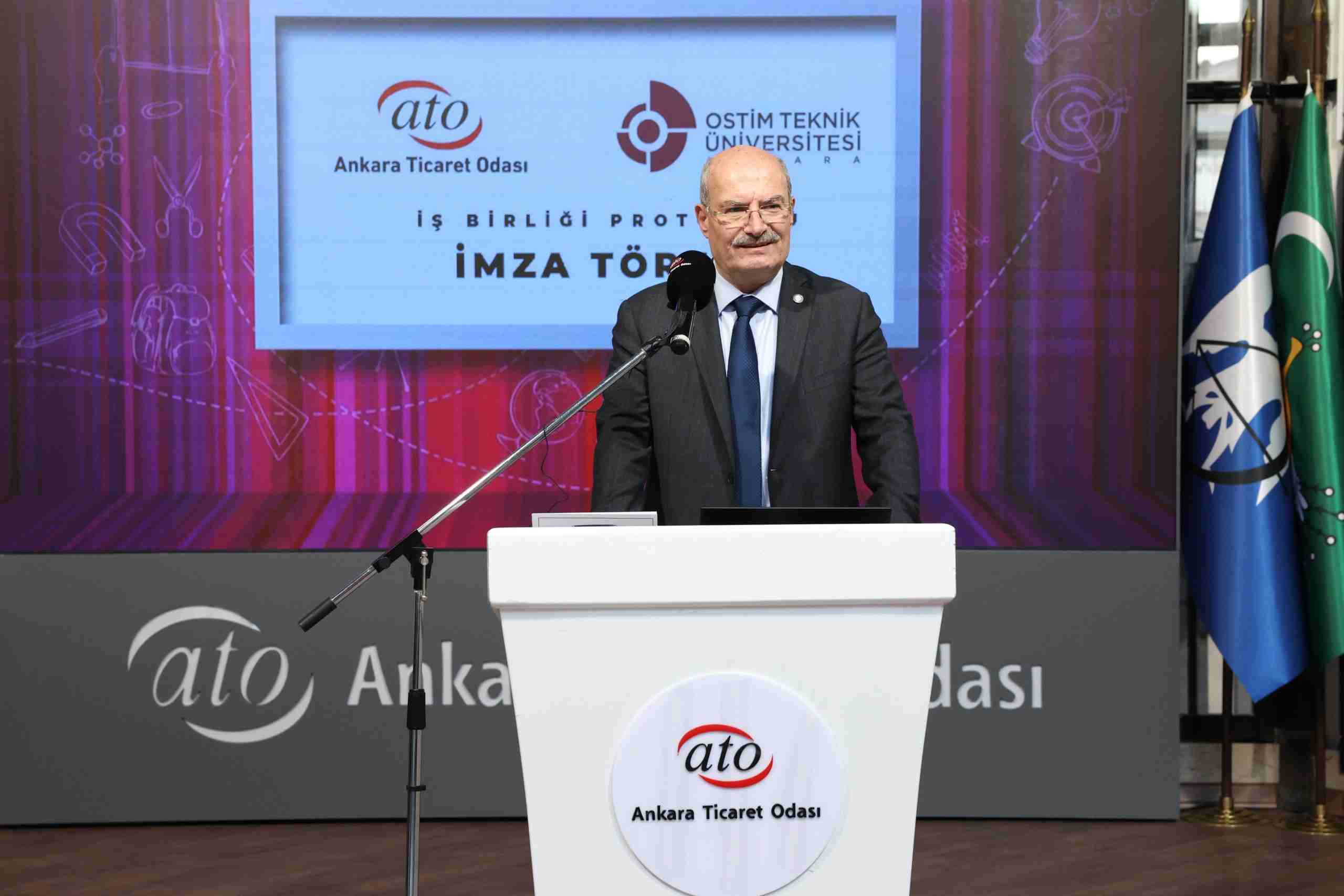 ATO'dan Ostim Teknik Üniversitesi ile iş birliği protokolü