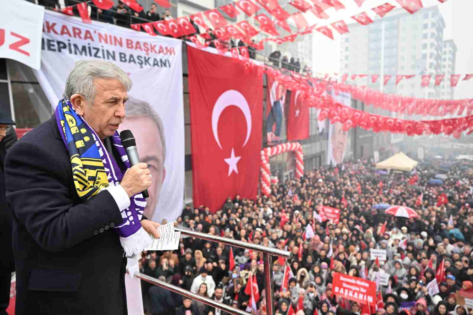 Mansur Yavaş ilk seçim koordinasyon merkezini Keçiören'de açtı
