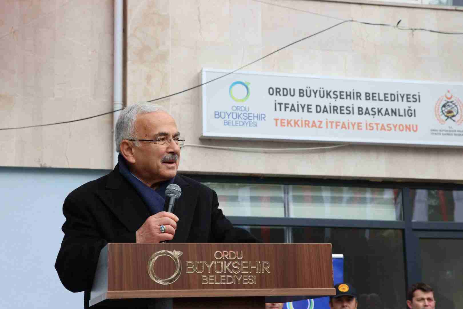 Tekkiraz'a itfaiye istasyonu kuruldu