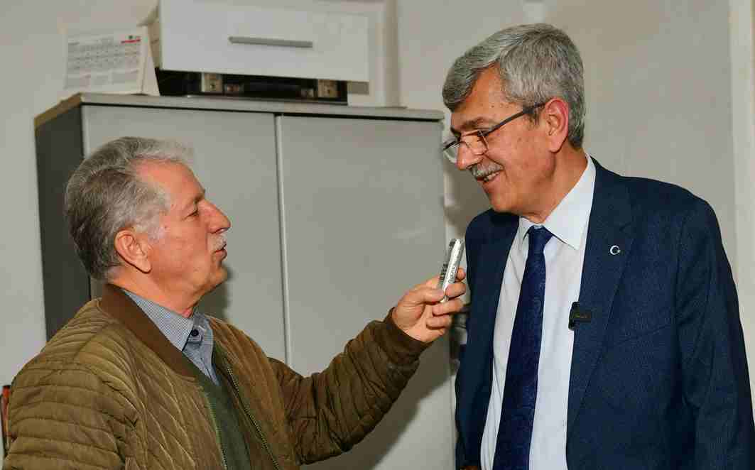 AK Parti ve Cumhur ittifakı Beypazarı Belediye Başkanı ve Belediye Başkan Adayı Tuncer Kaplan'dan BHA temsilciliğine ziyaret