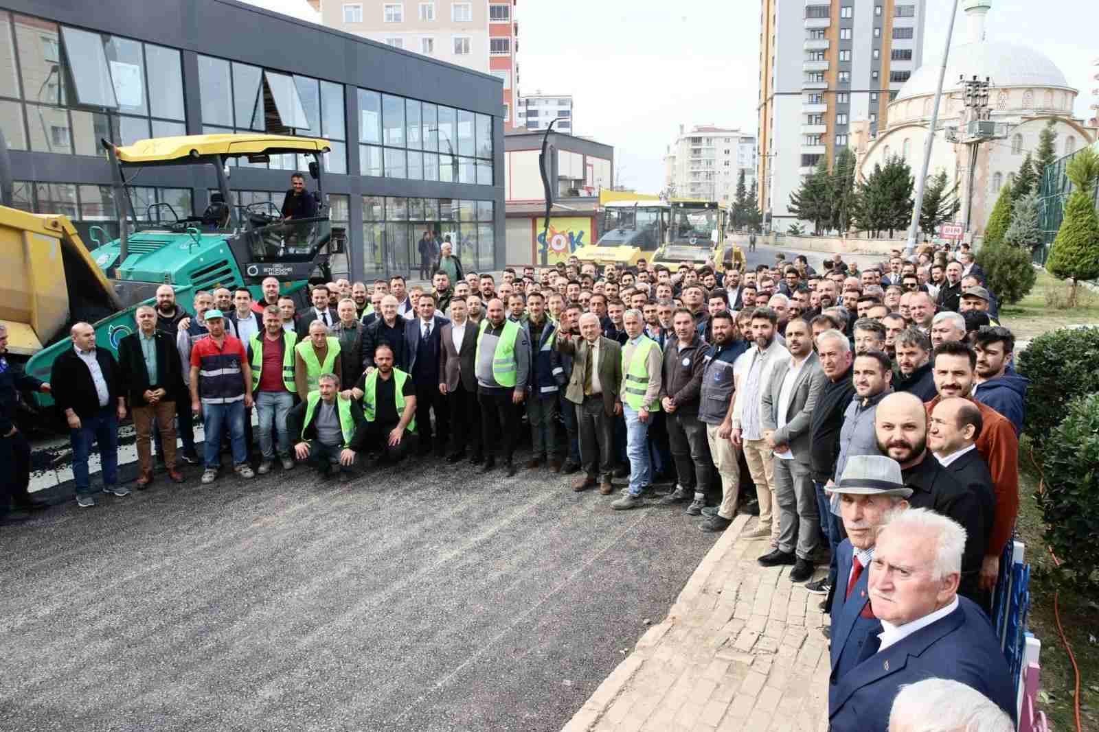 Büyükşehir Fatsa'da şantiye kuruldu