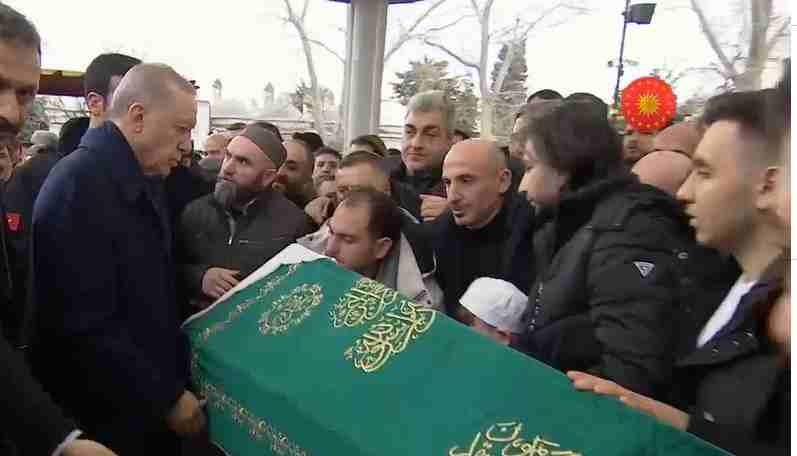 Erdoğan, Fatma Sevim Baltacı’nın cenazesine katıldı