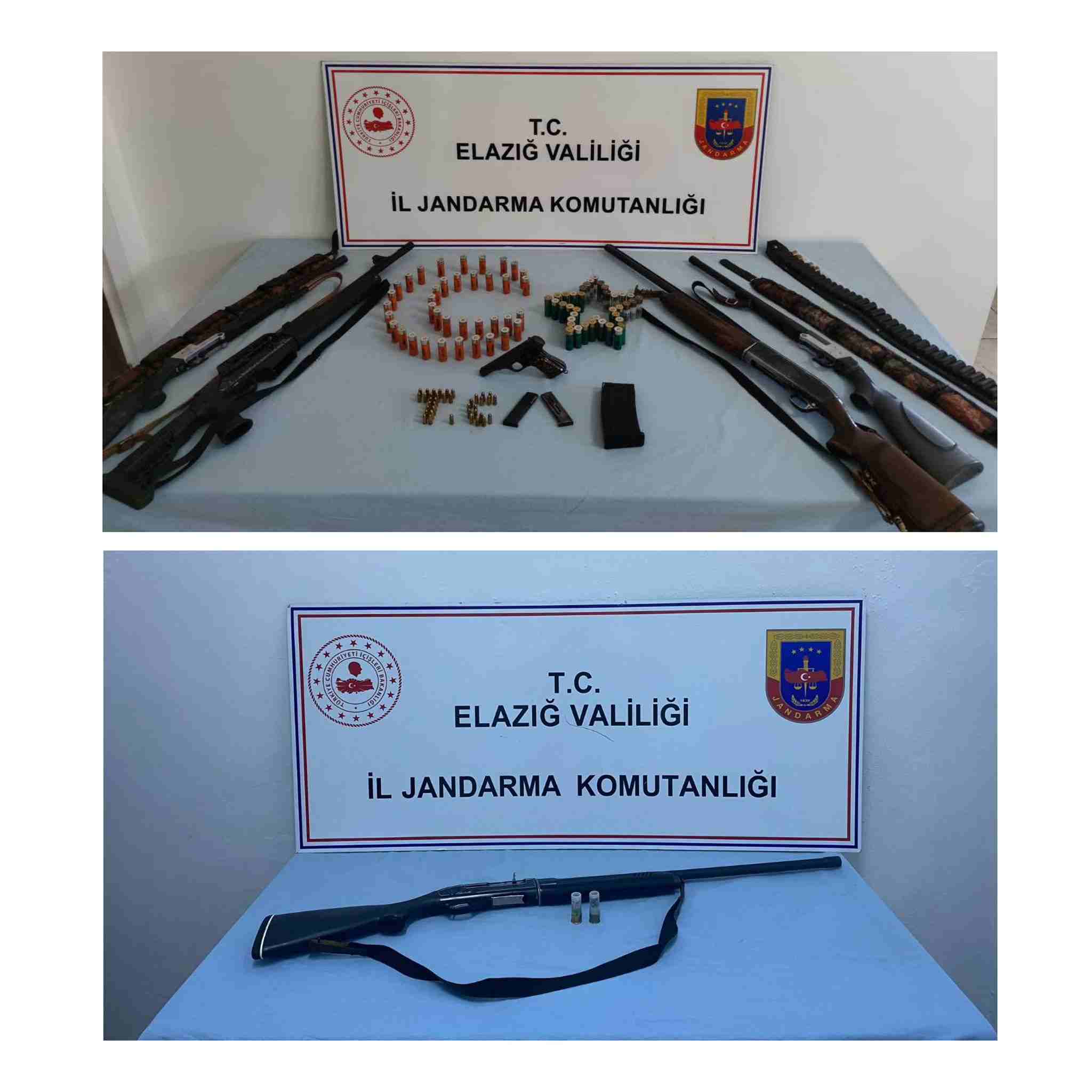 Elazığ'da ruhsatsız silah operasyonu: 6 gözaltı