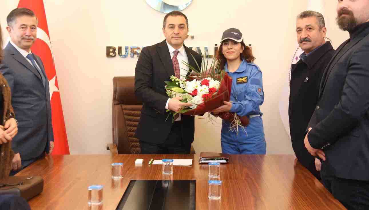 THK BURDUR ŞUBESİNDEN VALİ ÖKSÜZ'E ZİYARET