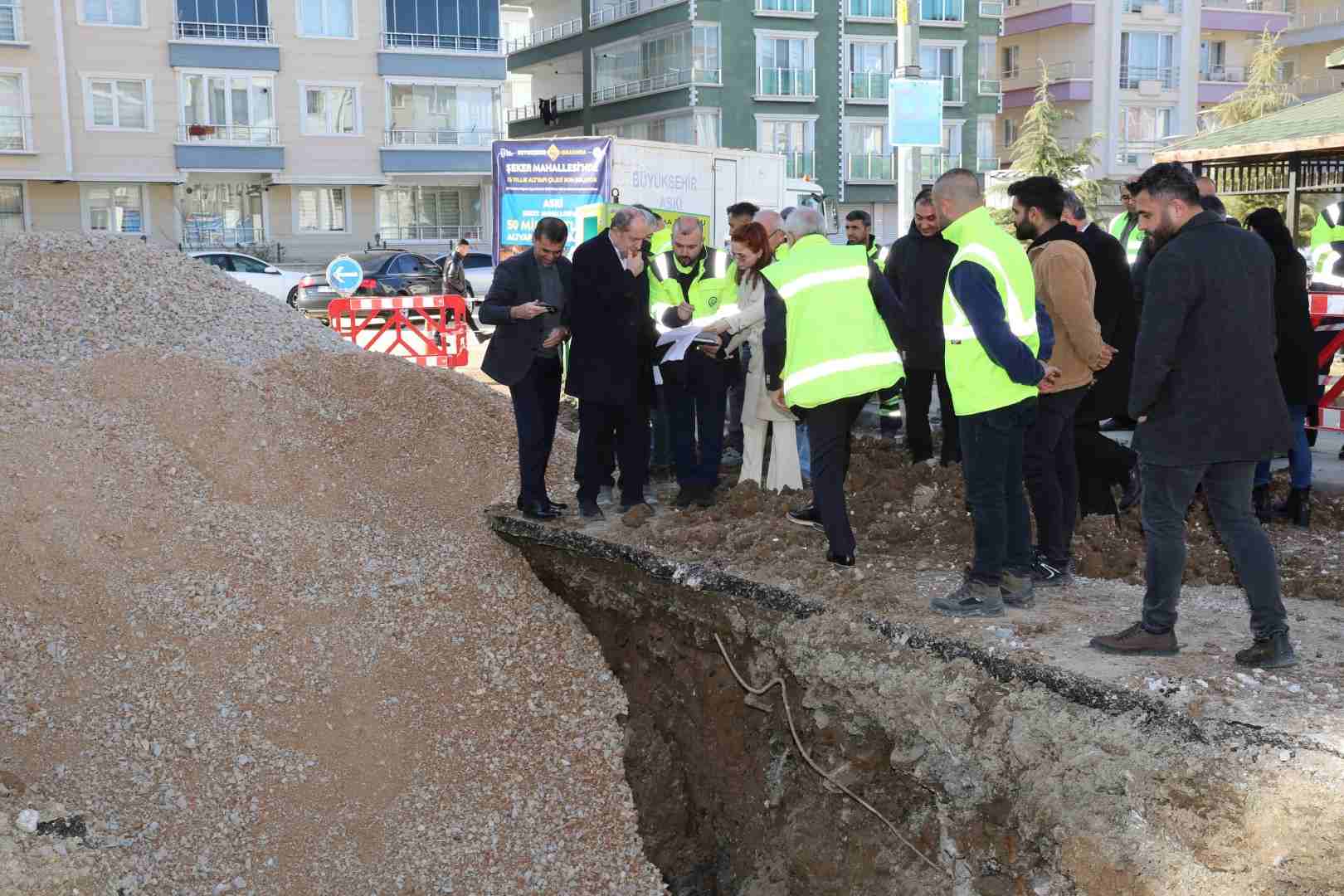 Şeker Mahallesi'nin 15 yıllık sel mağduriyeti çözülüyor