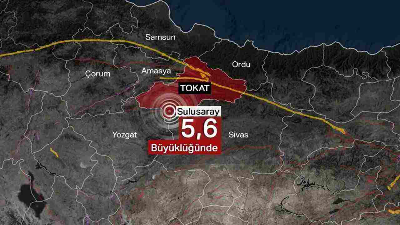 Tokat'ta 8 saatte 39 deprem oldu