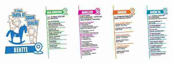 23 Nisan Tahta At Çocuk Şenliği Etkinlikleri Başlıyor!