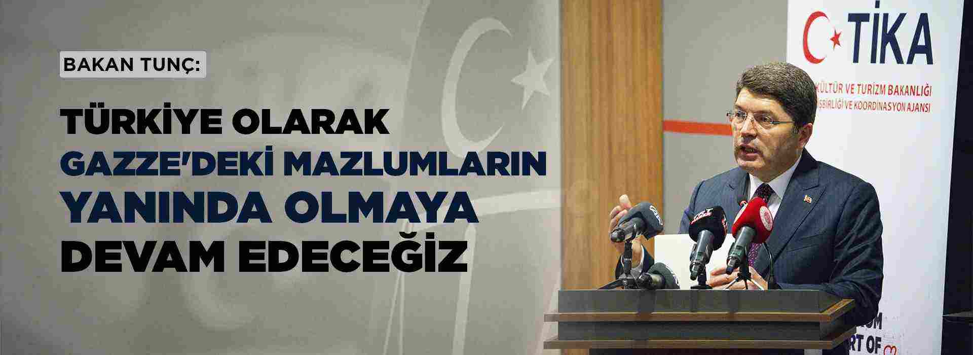 Adalet Bakanından Bağımsız Filistin Devleti Vurgusu