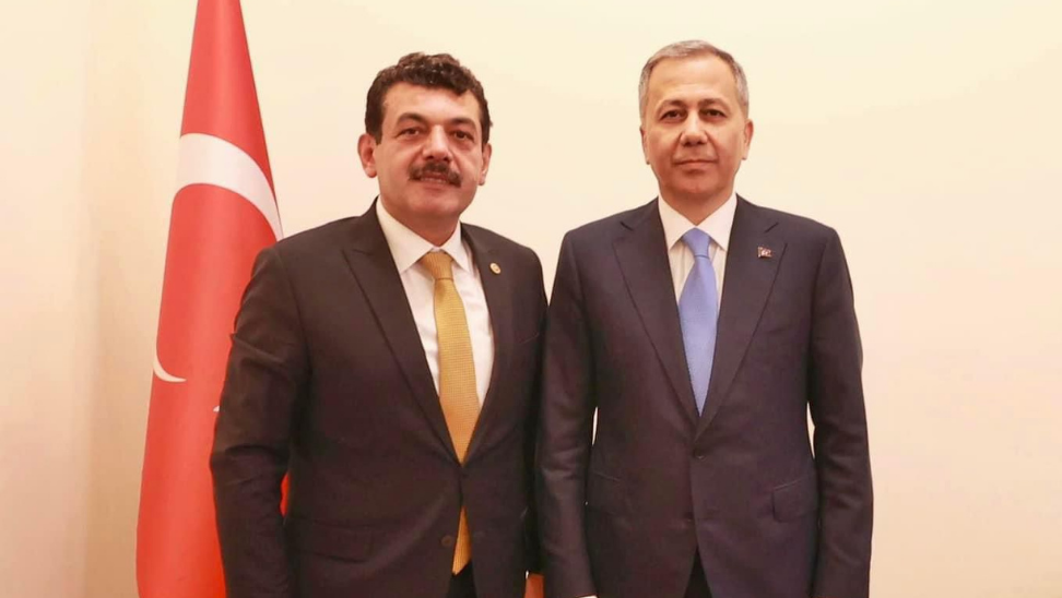 Milletvekili Muammer Avcı İçişleri Bakanı Ali Yerlikaya ile bir araya geldi