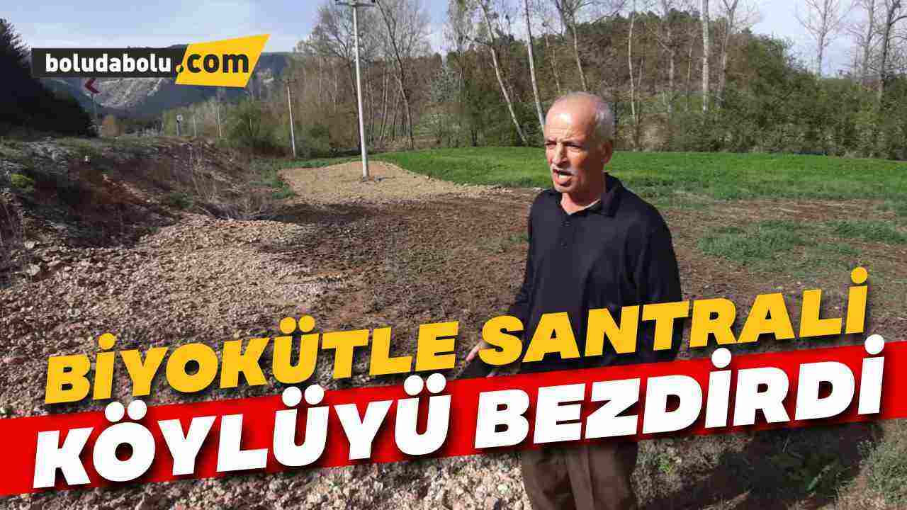 Biyokütle santrali köylüleri bezdirdi - Boludabolu