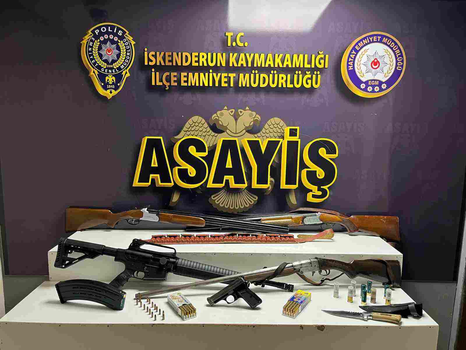 Hatay'da aranan şahıslar yakalandı
