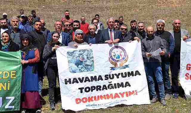 Göle'de maden ocağı projesine sert tepki