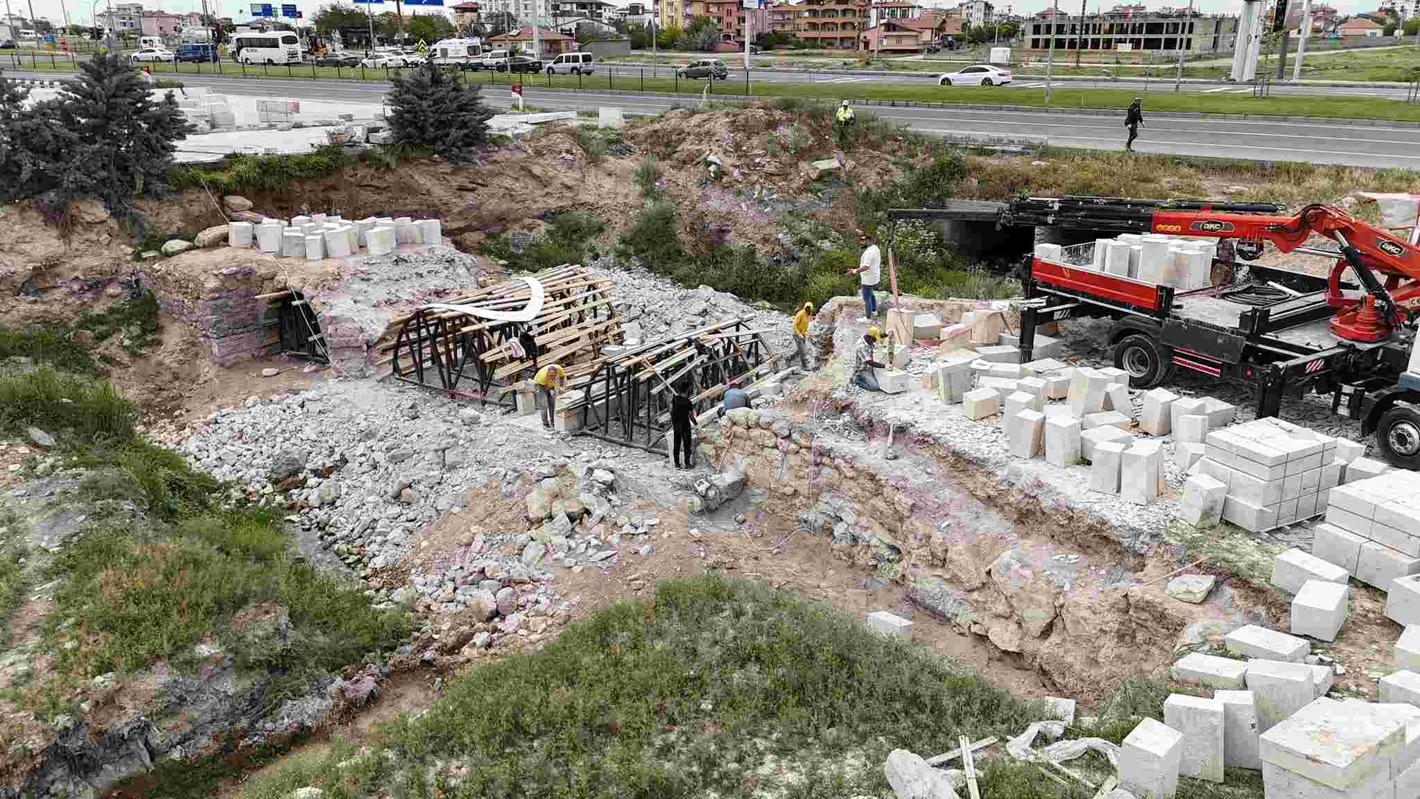 200 yıllık Osmanlı dönemi eseri Aksaray kültür mirasına kazandırılıyor