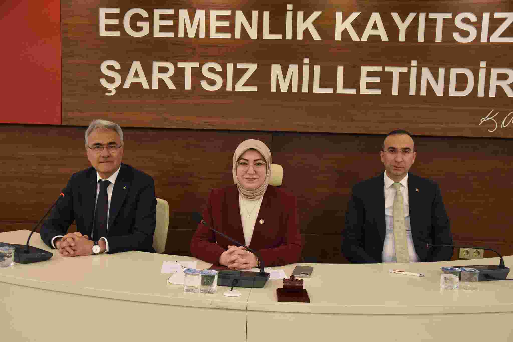 STSO Yönetimi Şehre Dair Konuları Milletvekili Toy’a Anlattı