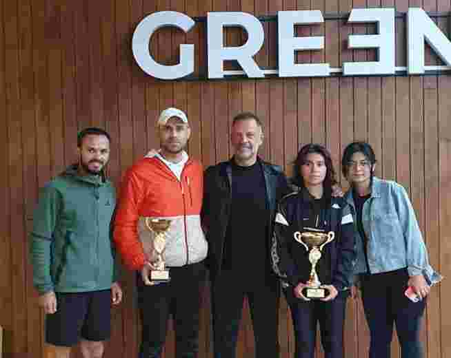 Sporcular Green Cup T100 Turnuvası'ndan İki Kupa ile Döndü