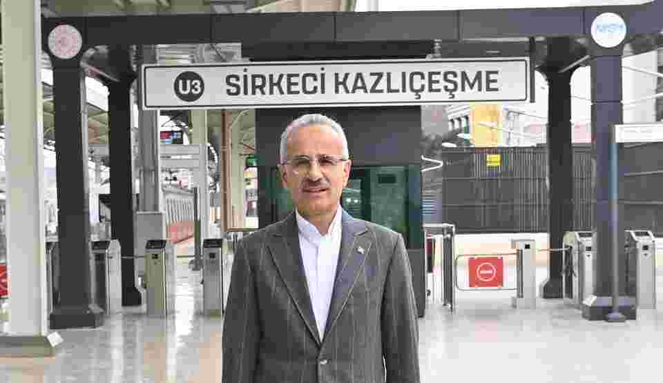 Sirkeci-Kazlıçeşme Hattı dünya listesinde