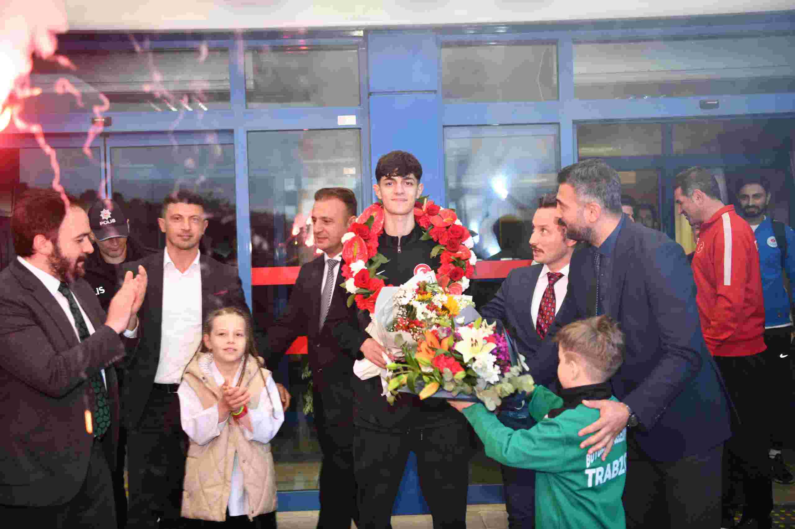 Avrupa Şampiyonuna muhteşem karşılama