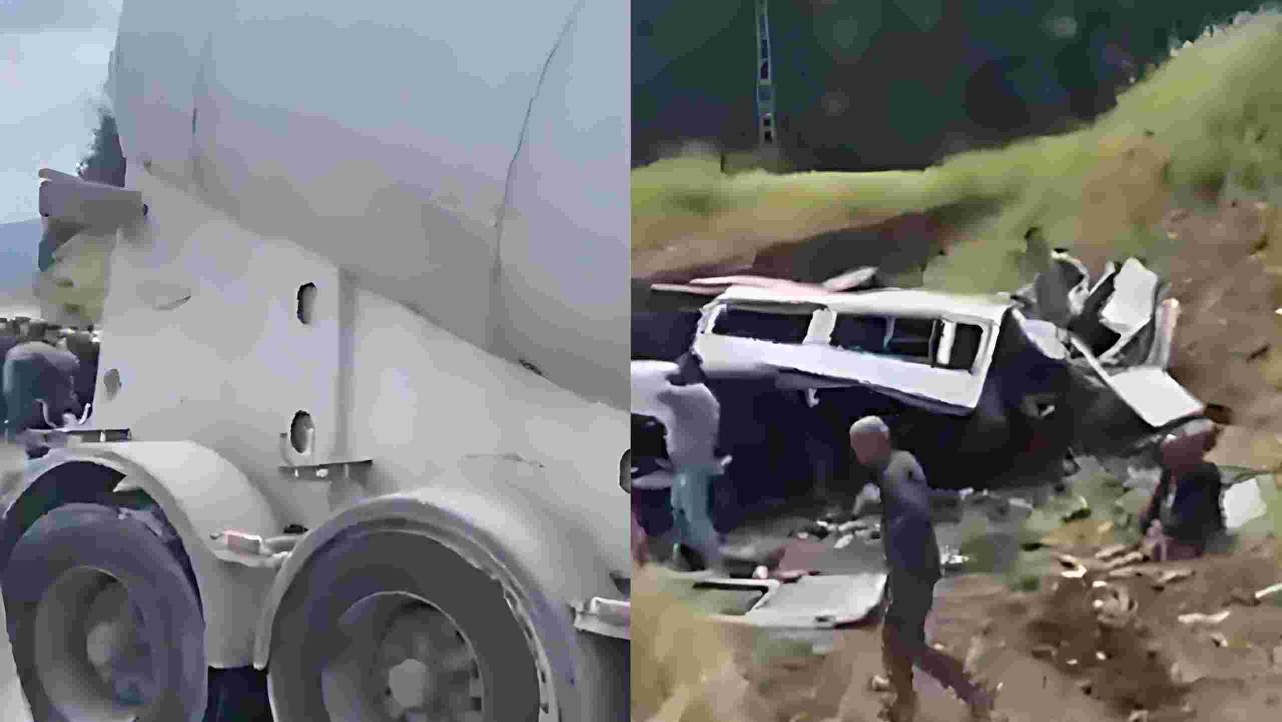 Gaziantep'te tanker tır dolmuşa çarptı; 8 ölü, 11 yaralı
