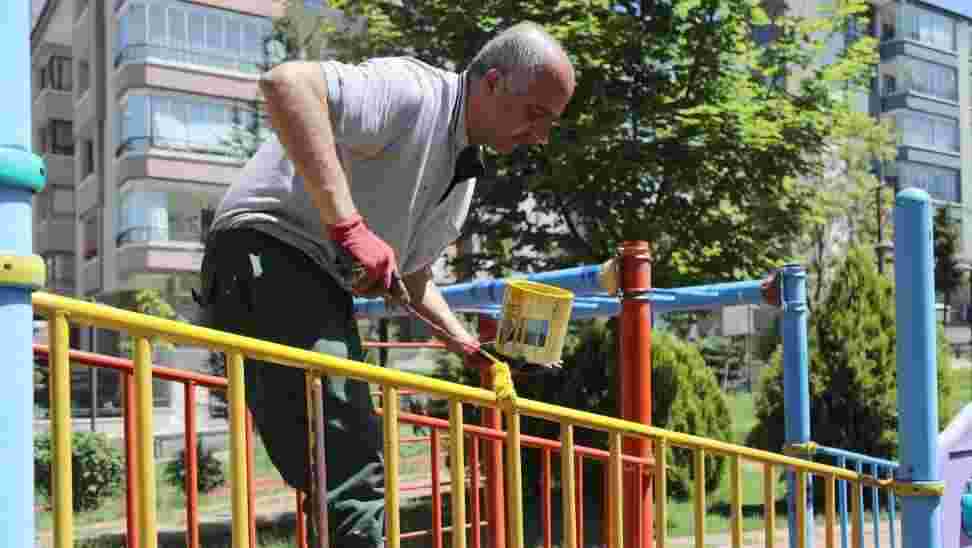 Çankaya parklarına kapsamlı bakım