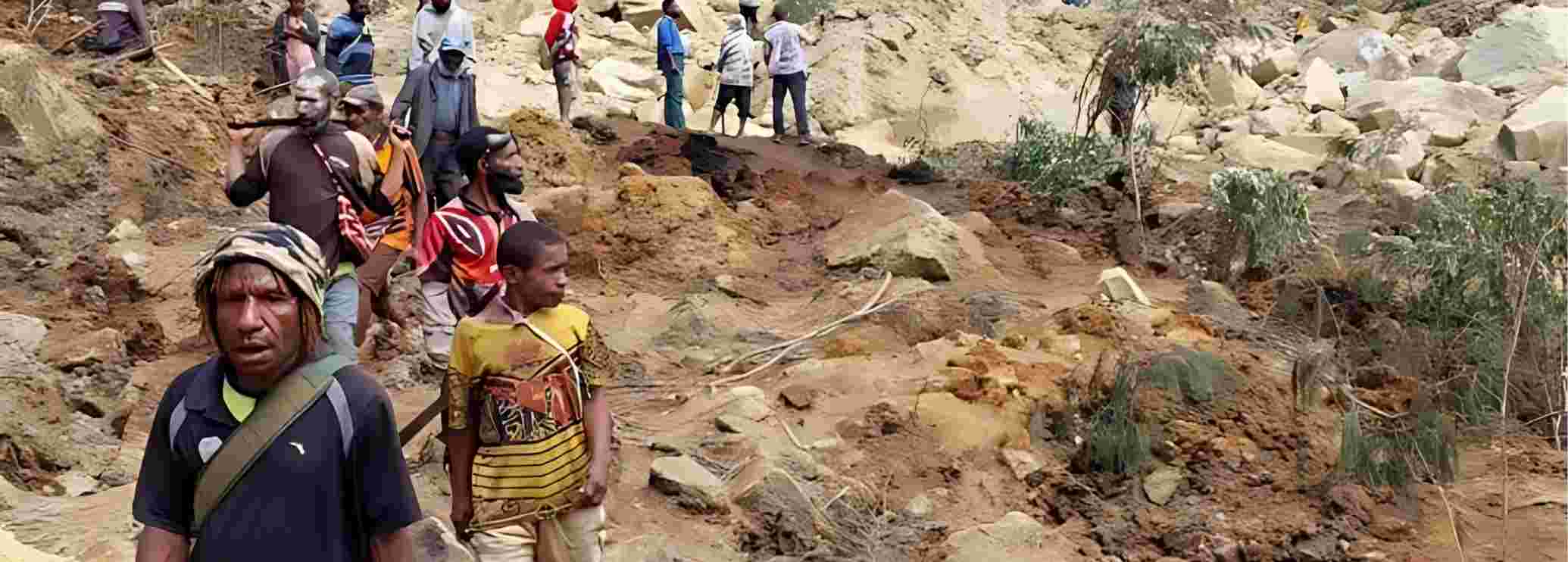 Papua Yeni Gine'de dev heyelan; 2 binden fazla insan toprak altında kaldı