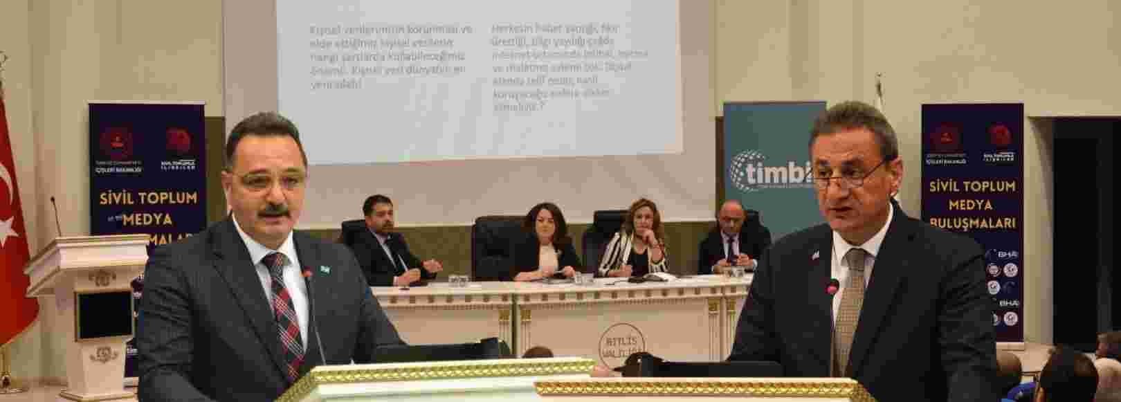 Bitlis’te ‘Sivil Toplum Medya Buluşmaları’