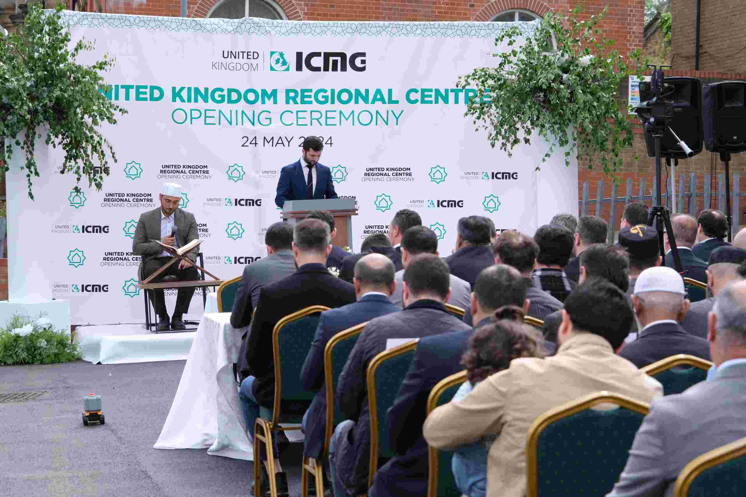 ICMG İngiltere Bölge Merkezi yoğun bir katılımla açıldı