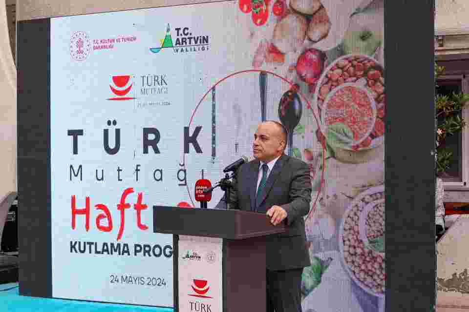 Artvin'e özgü lezzetler Türk Mutfağı Haftası kapsamında tanıtıldı