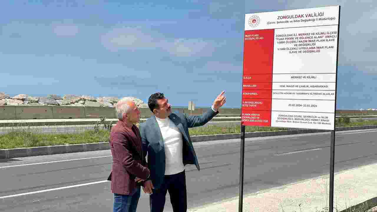 Muammer Avcı: Zonguldak- Kilimli arasında 70.176 M2 alan halkımızın hizmetine sunacağız 