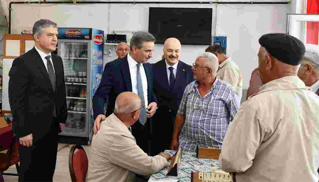 Vali Baruş Gönen ilçesinde