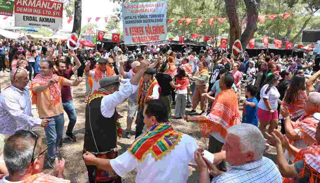 Antalya’nın Yörükleri Kepez’de buluştu