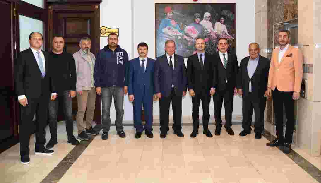 KOSGEB Başkanı İbrahimcioğlu ITSO’yu ziyaret etti