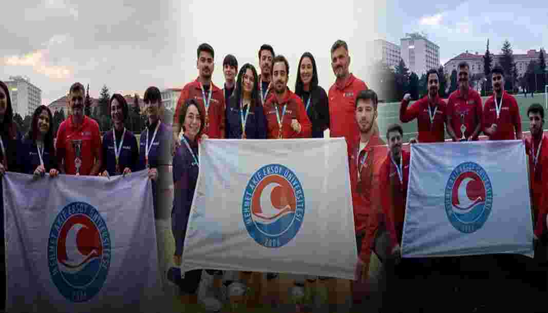 MAKÜ'den Üniversitelerarası Squash Şampiyonası'nda büyük başarı