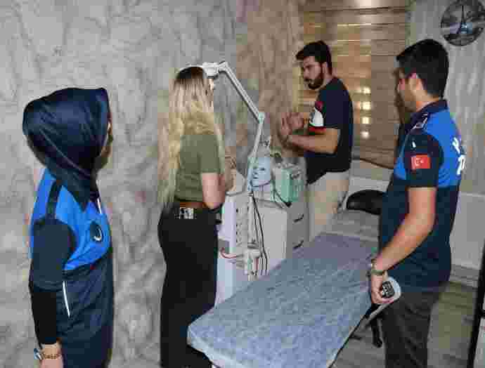 Haliliye Belediyesi, Güzellik Merkezlerini Denetledi