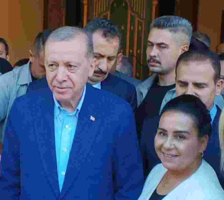 Özdemir Marmaris'te Cumhurbaşkanı Recep Tayyip Erdoğan'la Bayramlaştı
