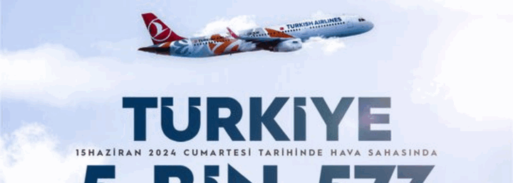 Avrupa'nın Hava Yollarında En Yoğun 3'üncü Ülkesi; "Türkiye"